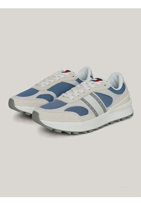 Tenis Blanco De Running De Tela Tommy Hilfiger