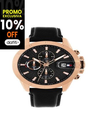 Reloj Tommy Hilfiger Modelo 1792194 Negro Hombre Tommy Hilfiger
