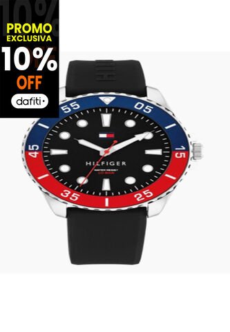 Reloj Tommy Hilfiger Modelo 1792201 Negro Hombre Tommy Hilfiger