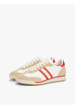 Tenis Beige De Running Classic Tommy Hilfiger