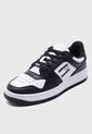 Tenis Lifestyle Negro-Blanco TOMMY HILFIGER Retro Low Fancy de Tommy Hilfiger