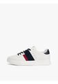 Tenis Blanco De Texturas Mixtas Tommy Hilfiger de Tommy Hilfiger