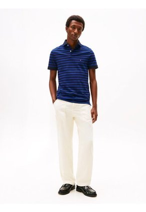 Polo Azul 1985 De Corte Regular Tommy Hilfiger
