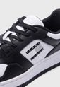 Tenis Lifestyle Negro-Blanco TOMMY HILFIGER Retro Low Fancy de Tommy Hilfiger