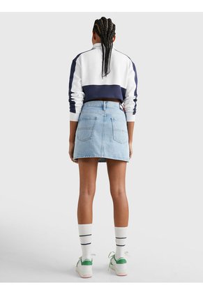 Minifalda De Jeans Izzie Con Parche Para Mujer Tommy Jeans