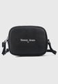 Bolso Manos Libres Negro-Blanco Tommy Jeans de Tommy Hilfiger