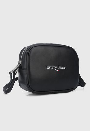 Bolso Manos Libres Negro-Blanco Tommy Jeans