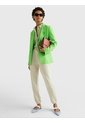 Americana De Traje Con Botonadura Sencilla Mujer Verde Tommy Hilfiger de Tommy Hilfiger