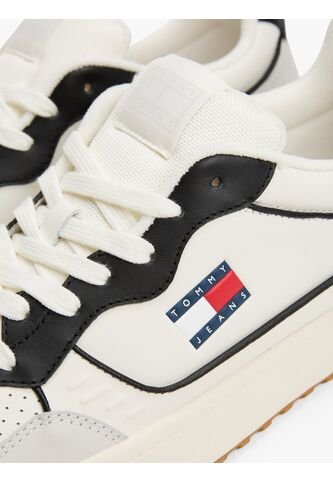 Tenis Blanco De Cuero Con Suela Cupsole Tommy Hilfiger Tommy Hilfiger