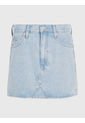 Minifalda De Jeans Izzie Con Parche Para Mujer Tommy Jeans de Tommy Hilfiger
