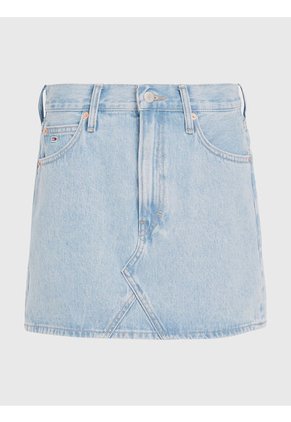 Minifalda De Jeans Izzie Con Parche Para Mujer Tommy Jeans