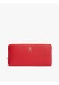Billetera Roja Hilfiger Icon Con Cierre Integral Tommy Hilfiger de Tommy Hilfiger