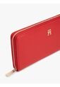 Billetera Roja Hilfiger Icon Con Cierre Integral Tommy Hilfiger de Tommy Hilfiger