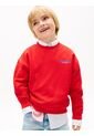 Saco Rojo De Cuello Redondo Con Logo Bordado Tommy Hilfiger de Tommy Hilfiger