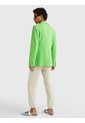 Americana De Traje Con Botonadura Sencilla Mujer Verde Tommy Hilfiger de Tommy Hilfiger