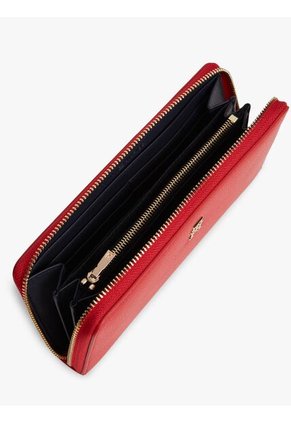 Billetera Roja Hilfiger Icon Con Cierre Integral Tommy Hilfiger