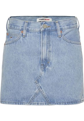 Minifalda De Jeans Izzie Con Parche Para Mujer Tommy Jeans