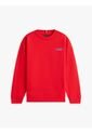 Saco Rojo De Cuello Redondo Con Logo Bordado Tommy Hilfiger de Tommy Hilfiger