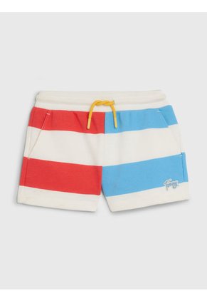 Shorts De Rayas Con Diseño Color Block Niña Tommy Hilfiger