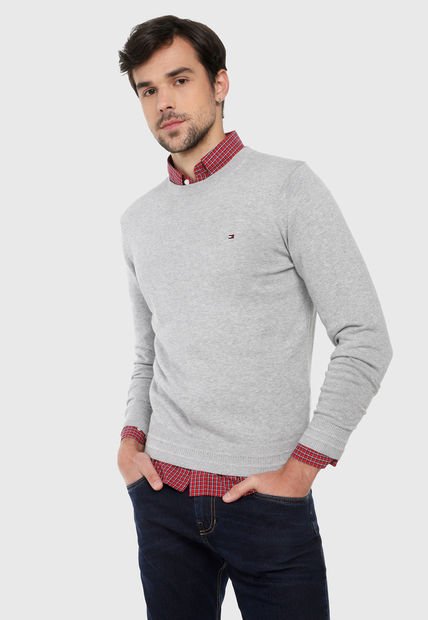 Saco Gris Tommy Hilfiger