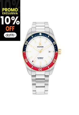 Reloj Tommy Hilfiger Modelo 1710551 Plateado Hombre Tommy Hilfiger