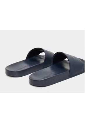 Chancleta Para Piscina Con Monograma Th Mujer Azul Tommy Hilfiger