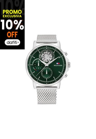 Reloj Tommy Hilfiger Modelo 1710608 Plateado Hombre Tommy Hilfiger