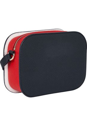 Bolso Cartera Con Acabado Granulado Azul Tommy Hilfiger