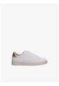 Tenis Blanco Para Niña De Corte Bajo Con Cordones Tommy Hilfiger de Tommy Hilfiger