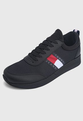 Tenis Lifestyle Negro-Blanco-Azul-Rojo Tommy Jeans