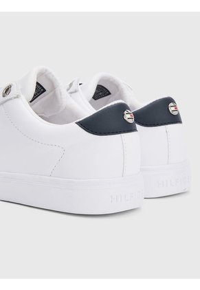 Tenis Sin Cordones Con Panel Elástico Blanco Tommy Hilfiger