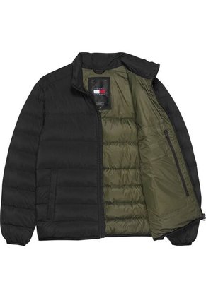 Chaqueta Negra Acolchada Plegable Tommy Jeans