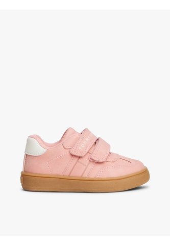 Tenis Rosado Para Niña De Corte Bajo Con Cierre De Velcro Tommy Hilfiger Tommy Hilfiger