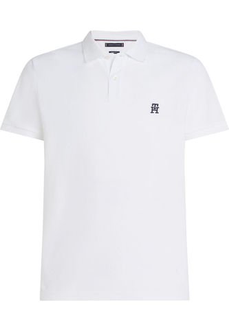 Polo Blanca Con Logo Monograma TH Tommy Hilfiger Tommy Hilfiger