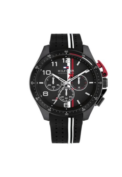 Reloj Tommy Hilfiger Modelo 1792168 Negro Hombre