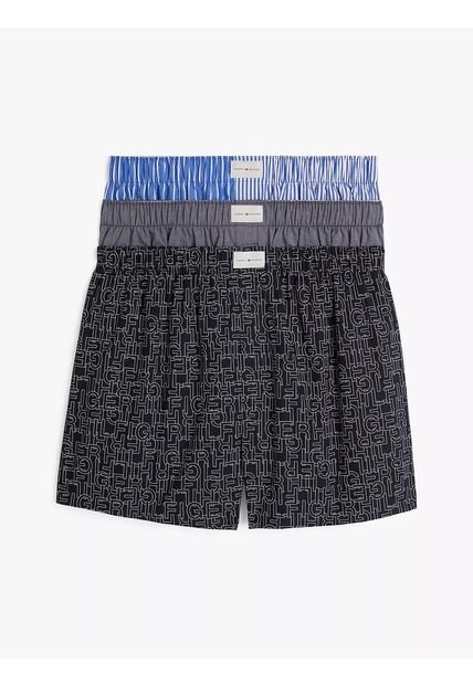 Pack Gris De 3 Bóxers Tommy Hilfiger