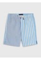 Pantalón Corto De Rayas En Popelín Con Cordón Niño Tommy Hilfiger de Tommy Hilfiger
