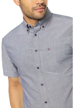 Camisa Gris Tommy Hilfiger