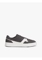 Tenis Gris Con Mezcla De Texturas Tommy Hilfiger de Tommy Hilfiger