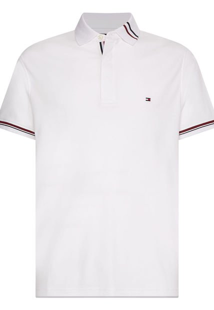 Polo De Blanco Tommy Hilfiger