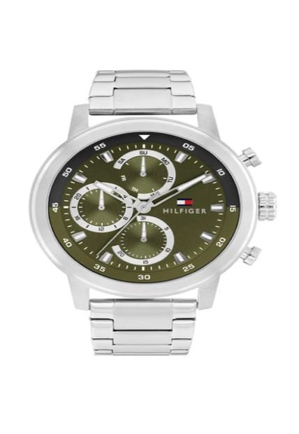 Reloj Tommy Hilfiger Modelo 1792180 Plateado Hombre