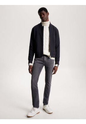 Jean Denton Recto Con Efecto Desteñido Hombre Gris Tommy Hilfiger