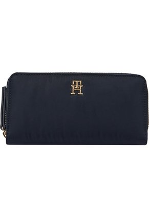 Cartera Con Cierre Azul Tommy Hilfiger