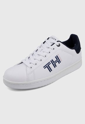 Tenis Blanco-Azul Tommy Hilfiger