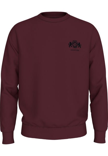 Saco Vino Con Logo Bordado Tommy Hilfiger