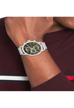 Reloj Tommy Hilfiger Modelo 1792180 Plateado Hombre