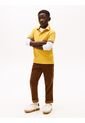 Polo Amarillo Manga Corta Con Logo Tommy Hilfiger de Tommy Hilfiger