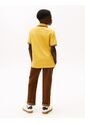 Polo Amarillo Manga Corta Con Logo Tommy Hilfiger de Tommy Hilfiger