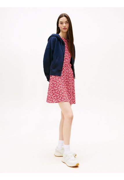 Tenis Blanco De Ante Con Suela Con Tacos Tommy Hilfiger