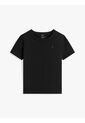 Camiseta Negra Nantucket De Cuello Redondo Con Logo Tommy Hilfiger de Tommy Hilfiger